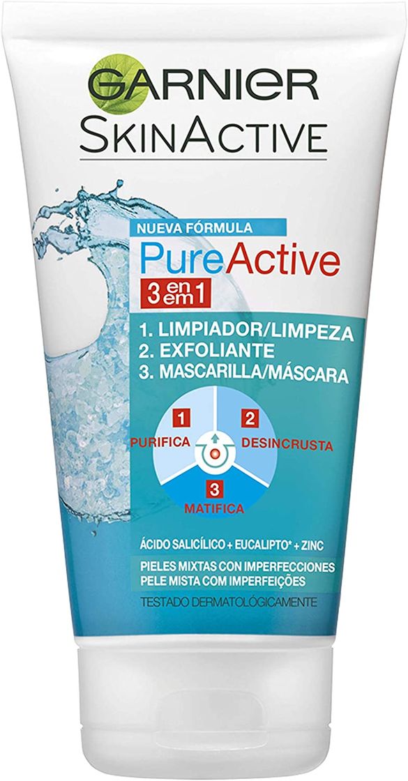 Belleza Limpiador 3 en 1, de Garnier Skin Active