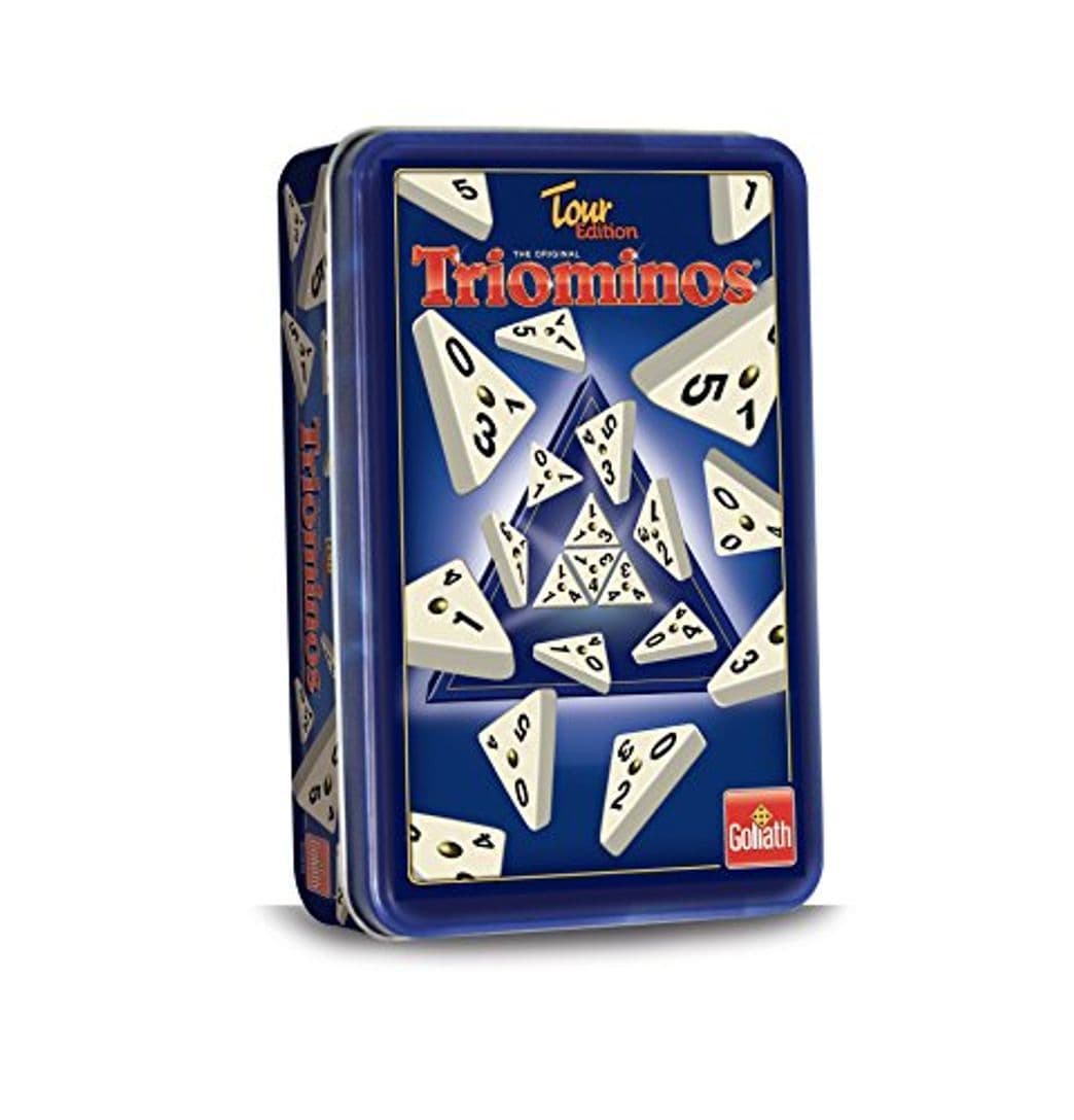 Lugar Goliath - Juego Triominos de Viaje en Caja metálica