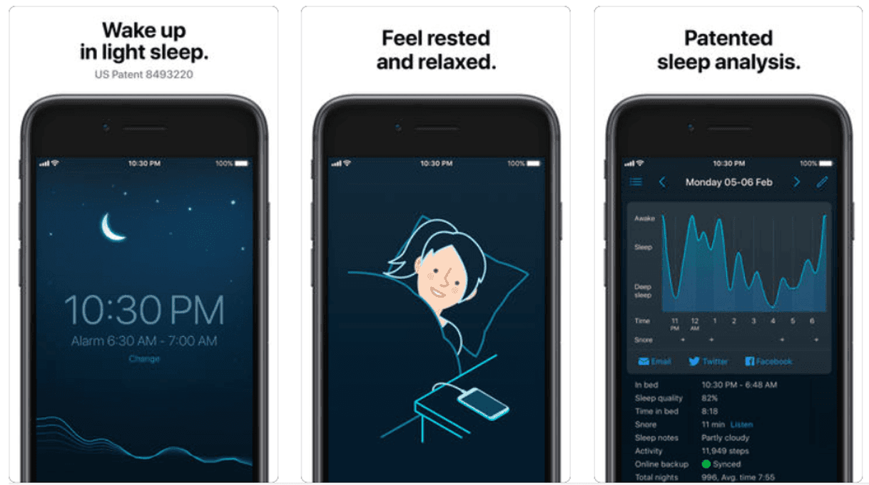 App Sleep Monitor: Sleep Cycle Track, Analysis, Music - Apps on Google ...