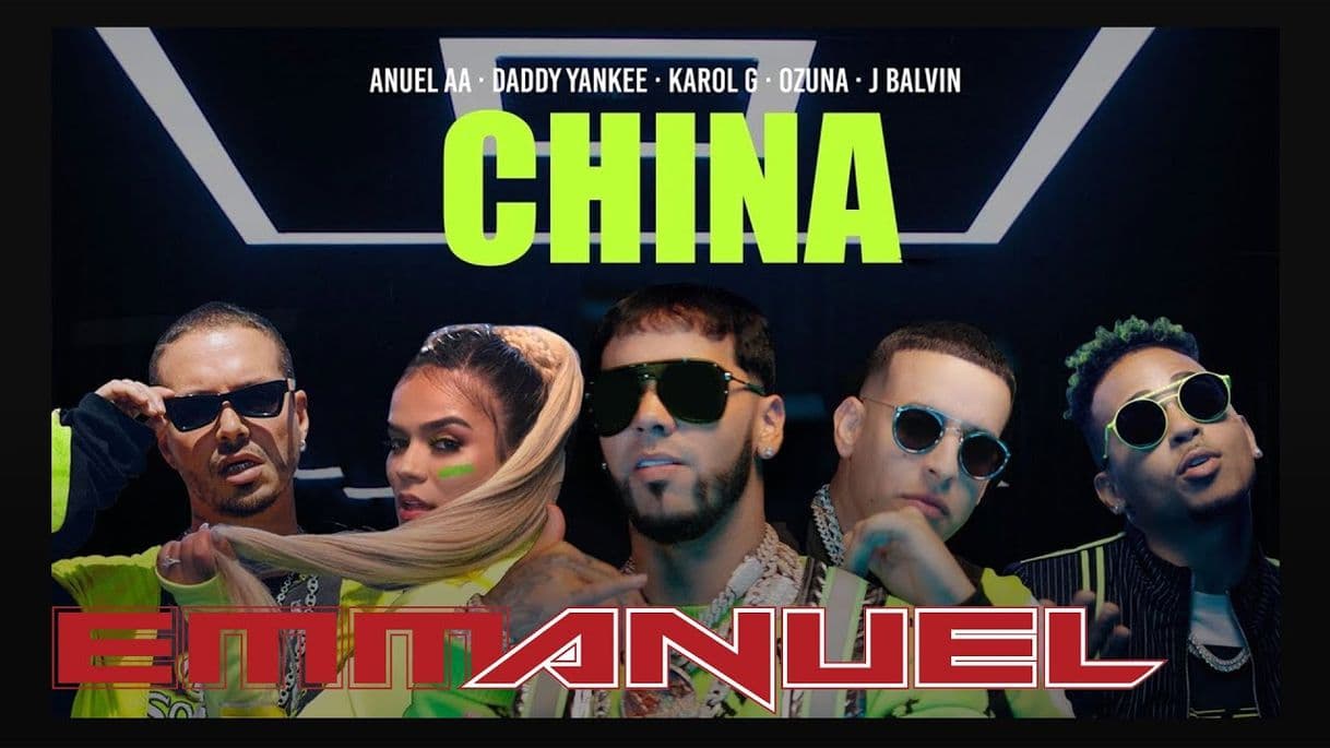 Fashion Anuel AA, Daddy Yankee, Karol G, Ozuna & J Balvin - China (Video ...