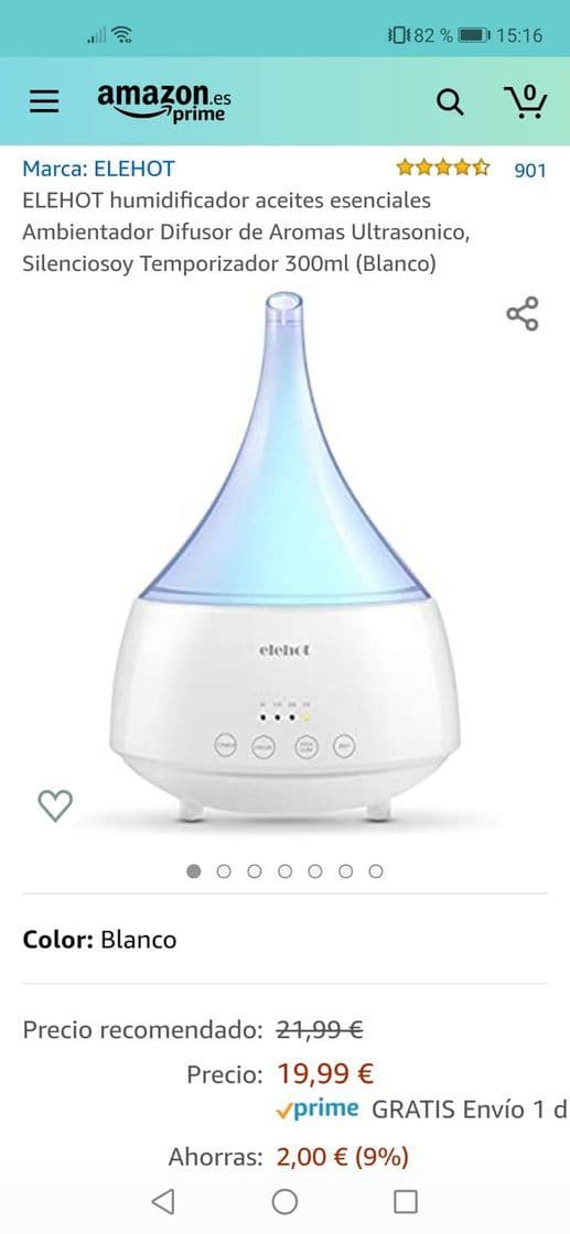 Fashion Humidificador