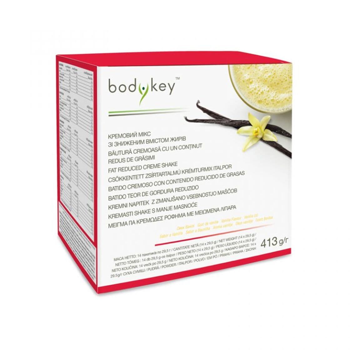 Fashion Batido de Vainilla bajo en grasas bodykey™