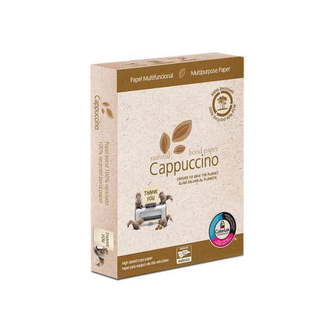 Product Paquete de Papel Reciclado Copamex Capuccino 500 hojas Carta