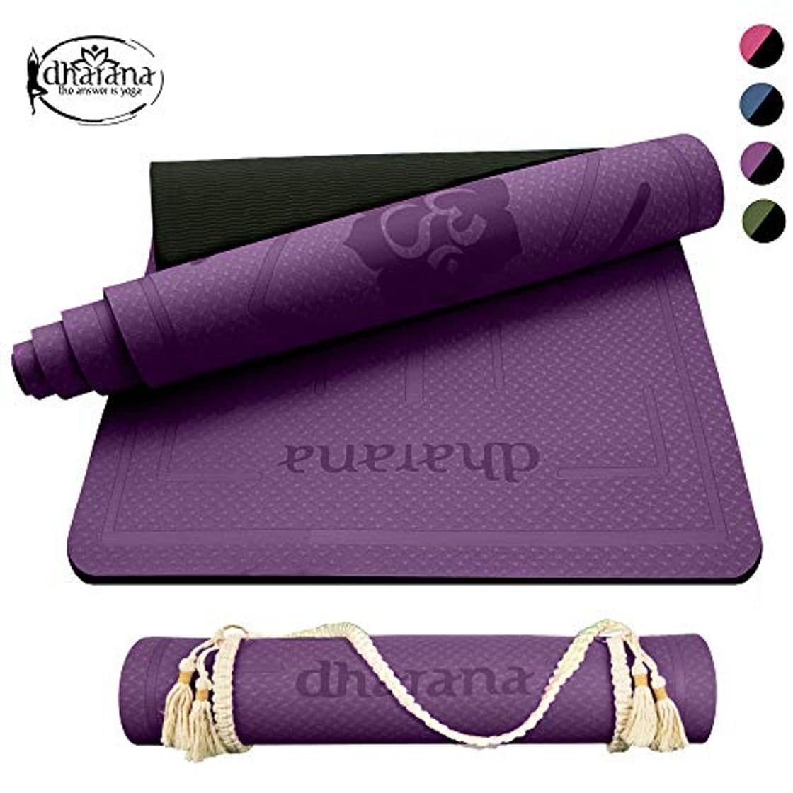 Producto Dharana Esterilla Yoga Mat Antideslizante Profesional