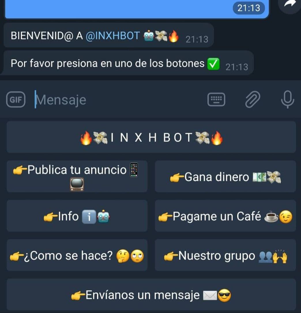 Moda ESTE ES MI BOT DE TELEGRAM QUE TE PUEDE SER MUY ÚTIL