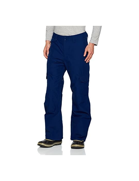 Fitness Quiksilver Porter PT Pantalones para Nieve, Hombre, Azul