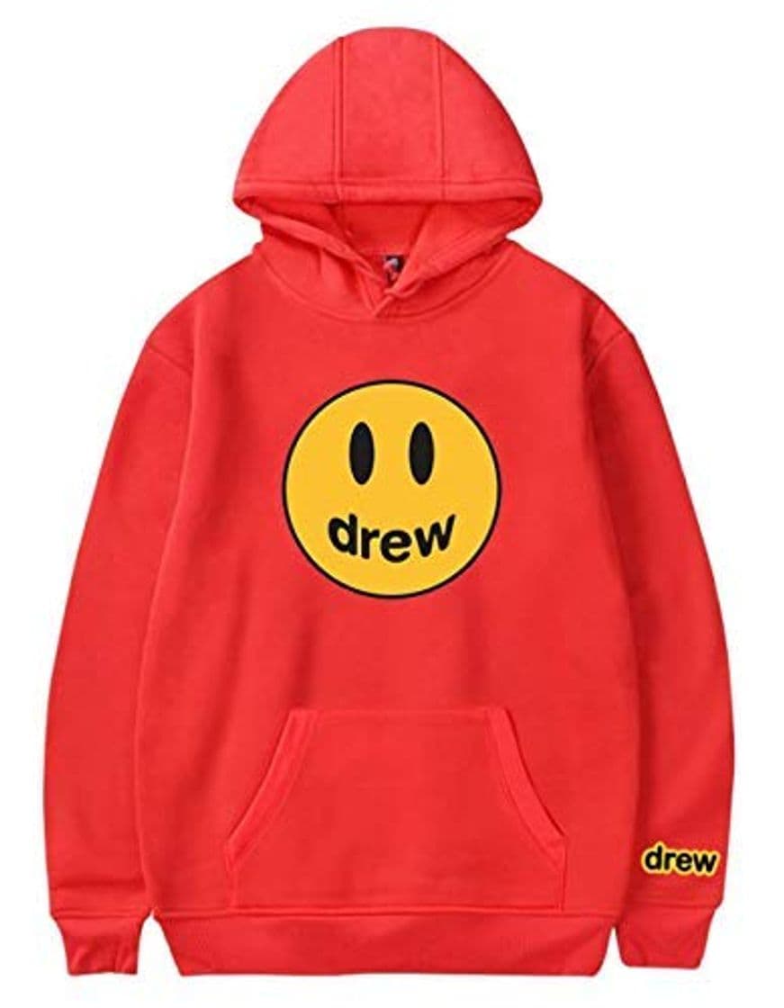 Producto WAWNI Hip Hop Winter Drew Hoodies Men Women Smile Printed Justin Bieber