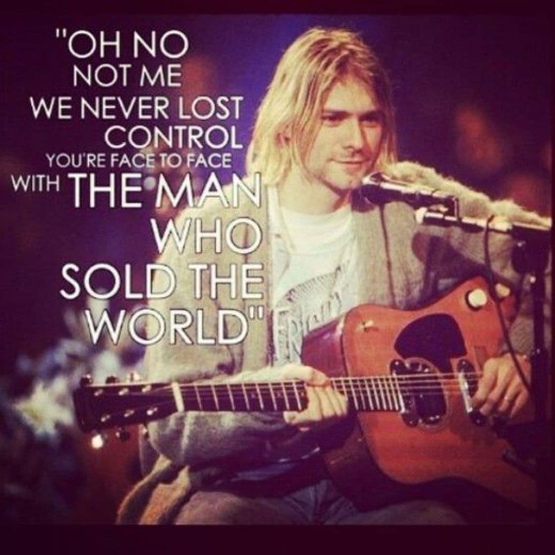 Canción Nirvana - The man who sold the world