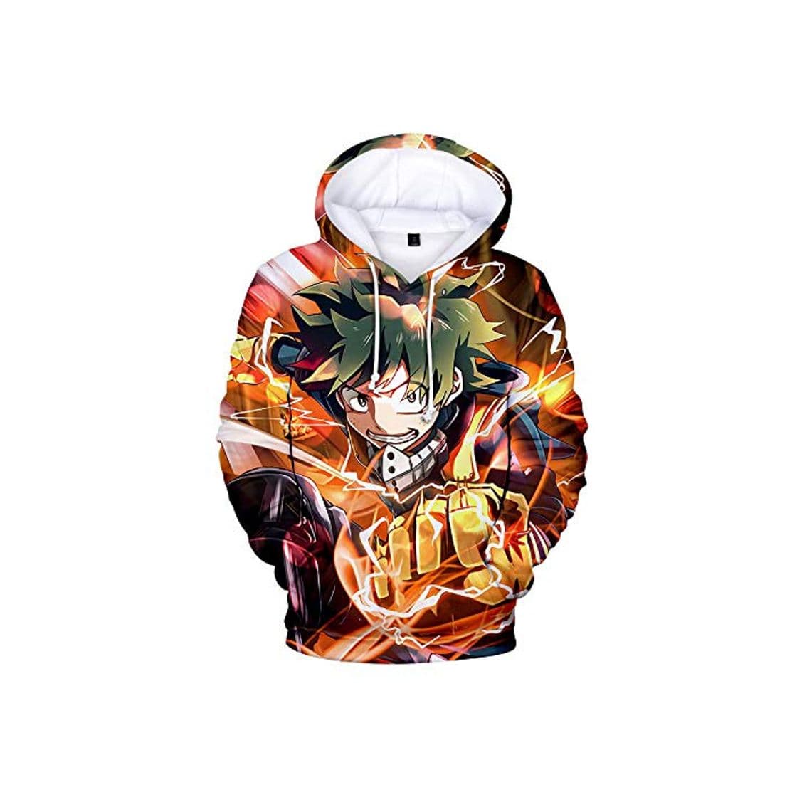 Fashion DYWLQ My Hero Academia Sudaderas con Capucha izuku midoriya shouto todoroki boku