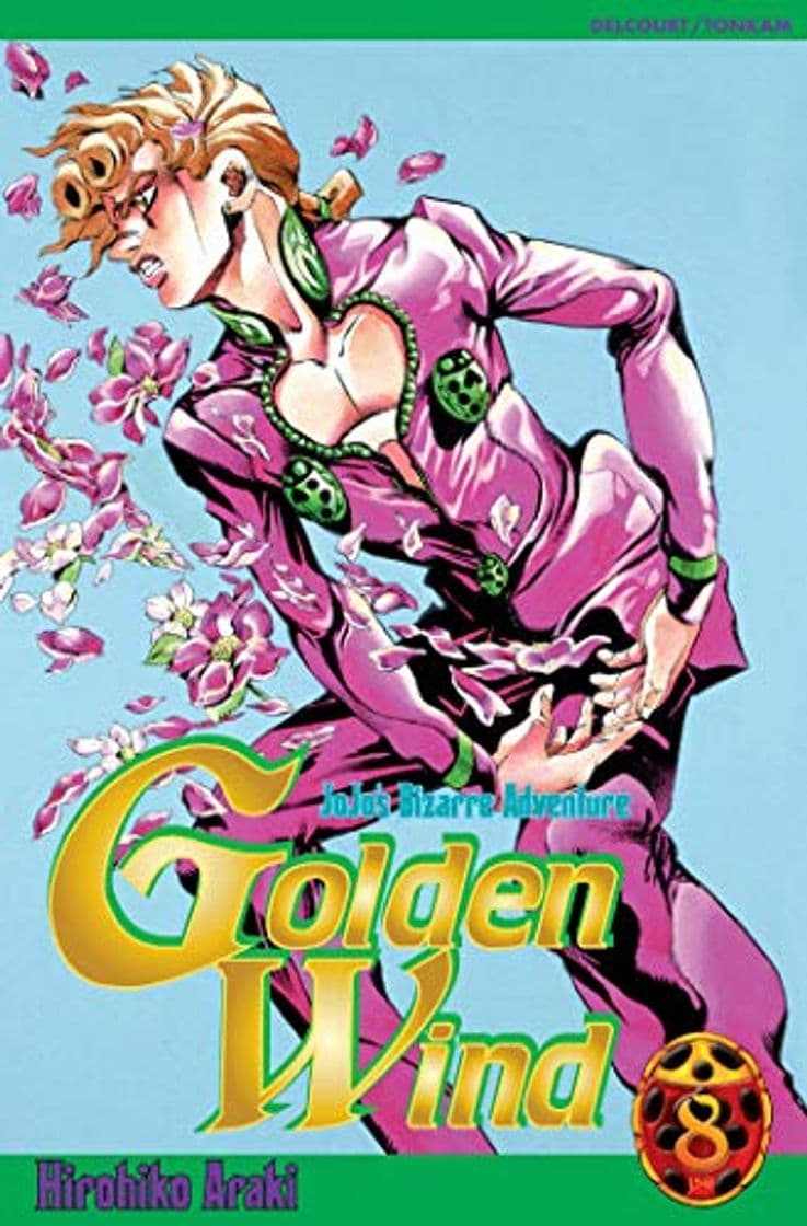 Libro Jojo's - golden wind t08