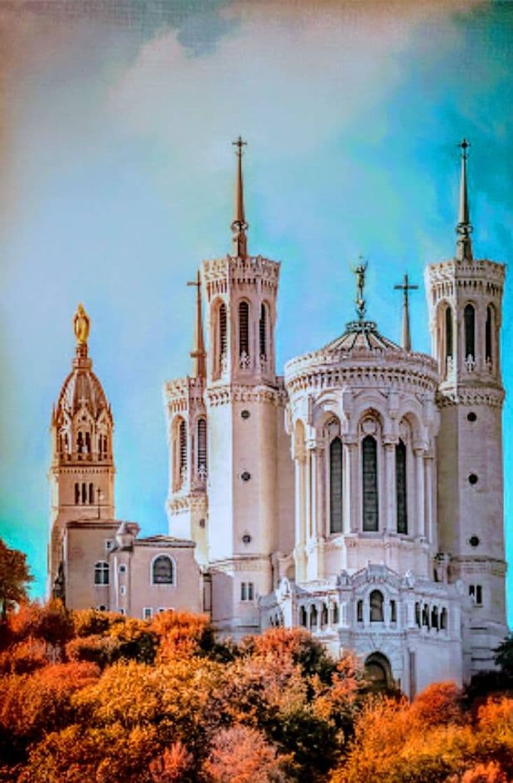 Lugar Basílica Notre-Dame de Fourvière