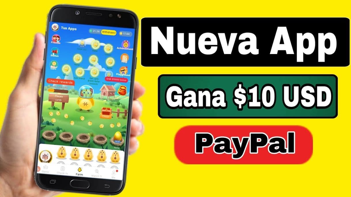 Moda 😊EXCELENTE APP PARA GANAR DINERO POR PAYPAL🤩