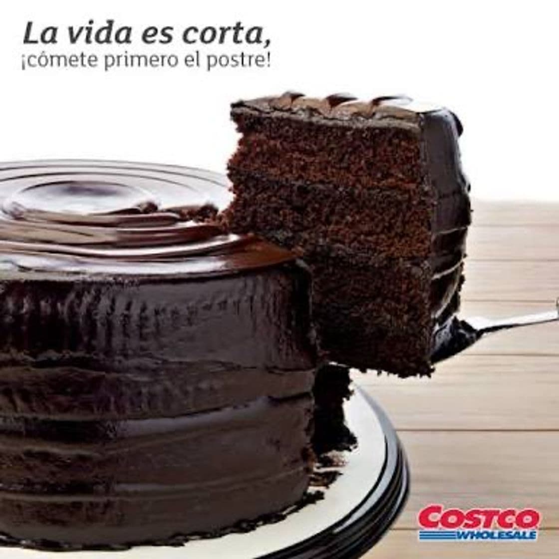 Moda Pastel de chocolate de costco