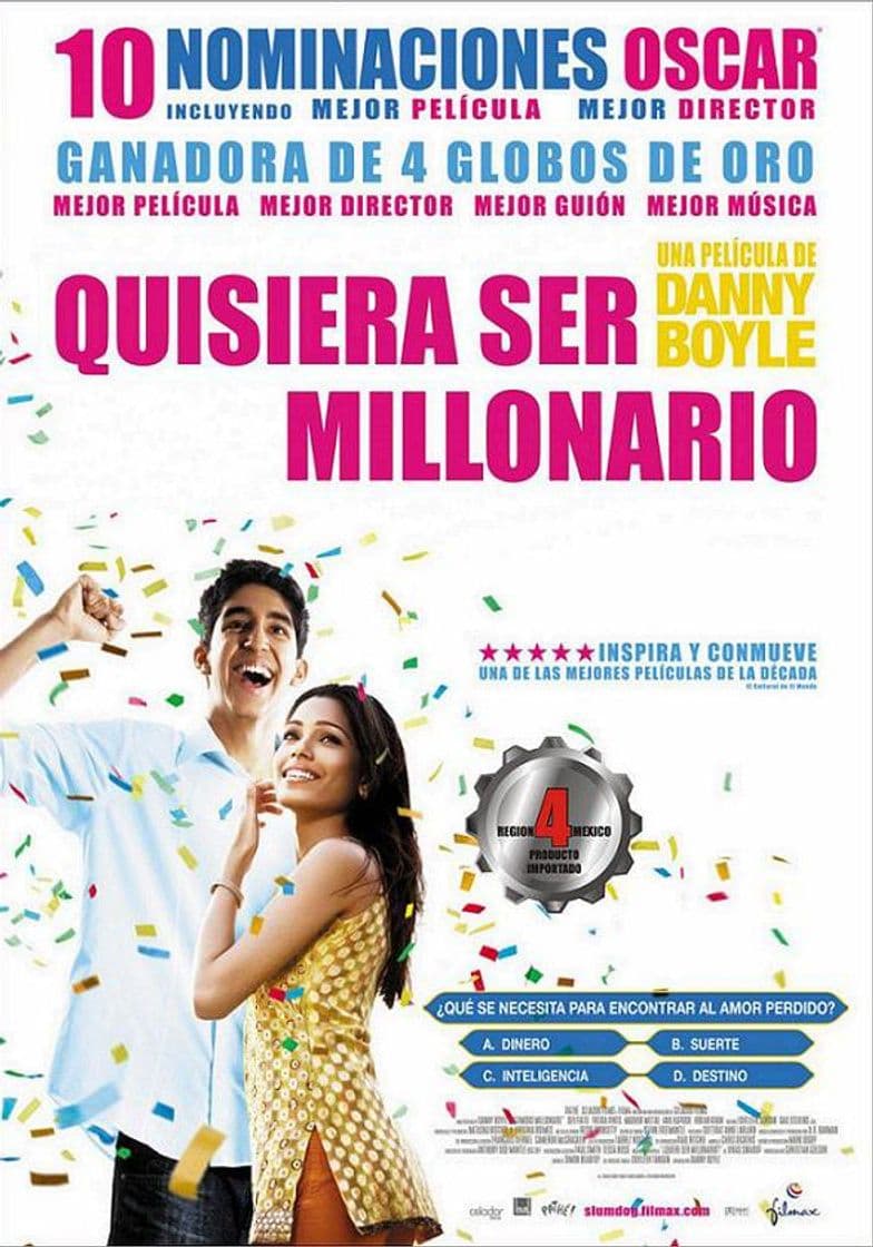 Película Quisiera ser millonario 