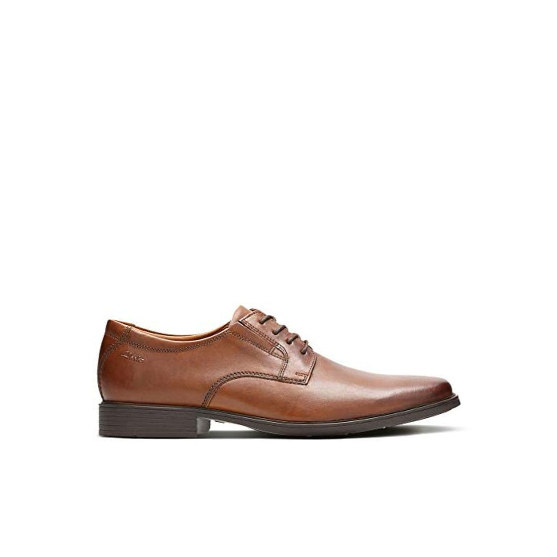 Moda Clarks Tilden Plain Zapatos de cordones derby Hombre, Marrón