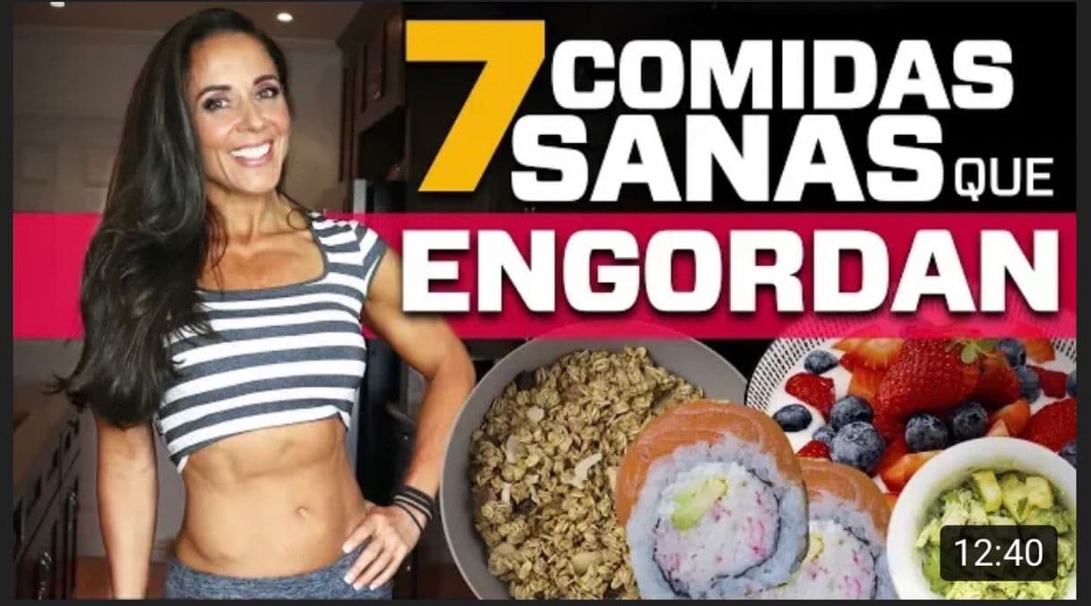 Serie 7 COMIDAS "SANAS" QUE ENGORDAN - YouTube