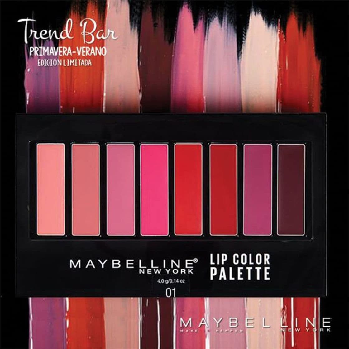 Producto Paleta de colores de labios Maybelline