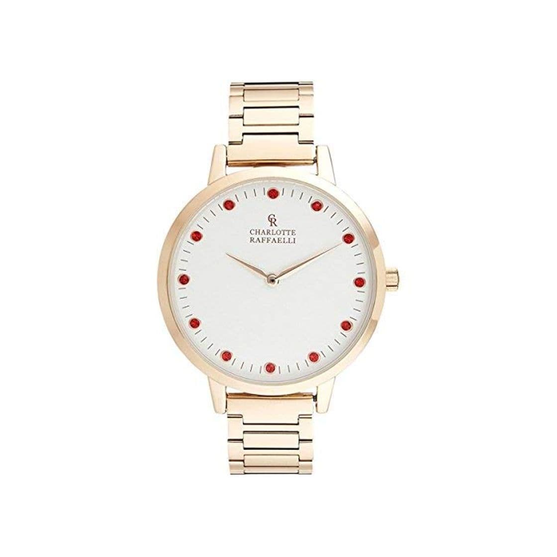 Moda Charlotte Raffaelli Reloj Analógico para Unisex Adultos de Automático con Correa en Acero Inoxidable CRS008