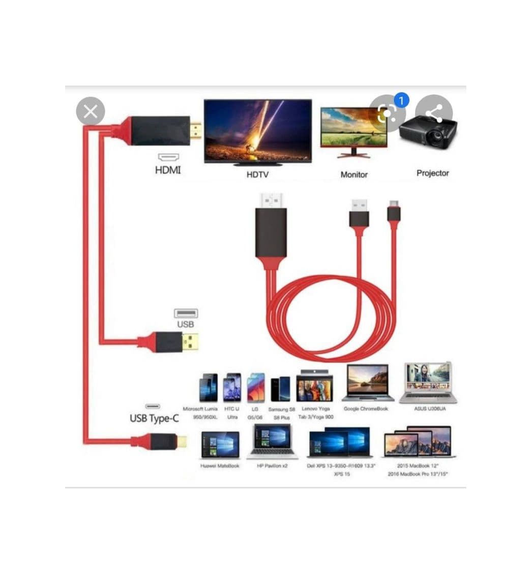 Product Yubohai - Cable Adaptador de HDMI a HDMI 1080P HDTV