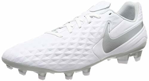 Moda Nike Legend 8 Academy FG/MG, Zapatillas de Fútbol Unisex Adulto, Blanco