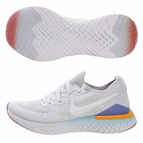 Fashion Nike Epic React Flyknit 2, Hombre, Blanco