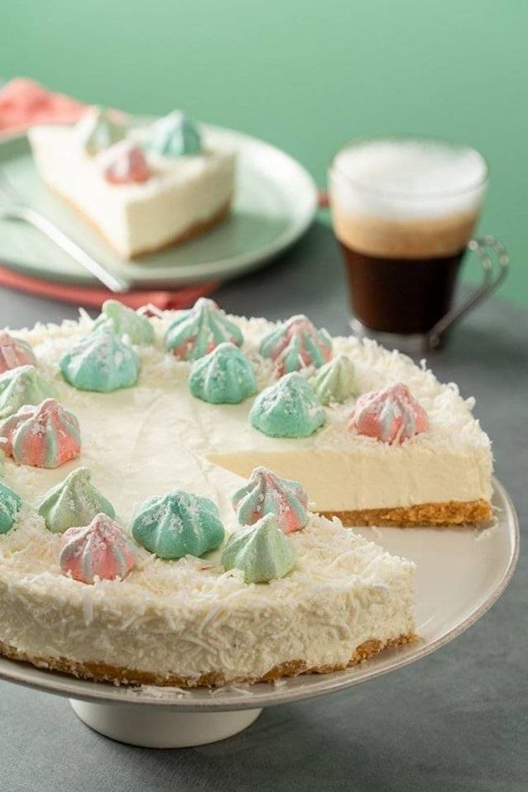 Moda Cheesecake de coco