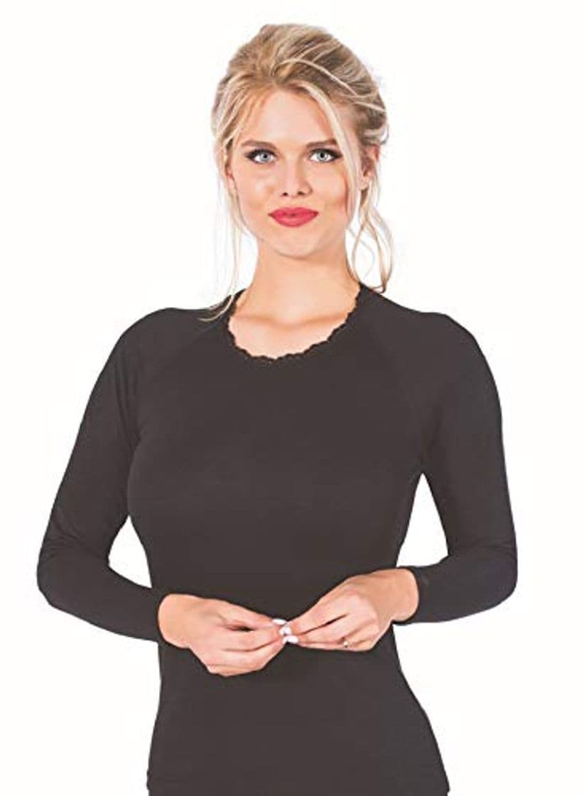 Fashion Özlem 3342 - Camiseta térmica para Mujer