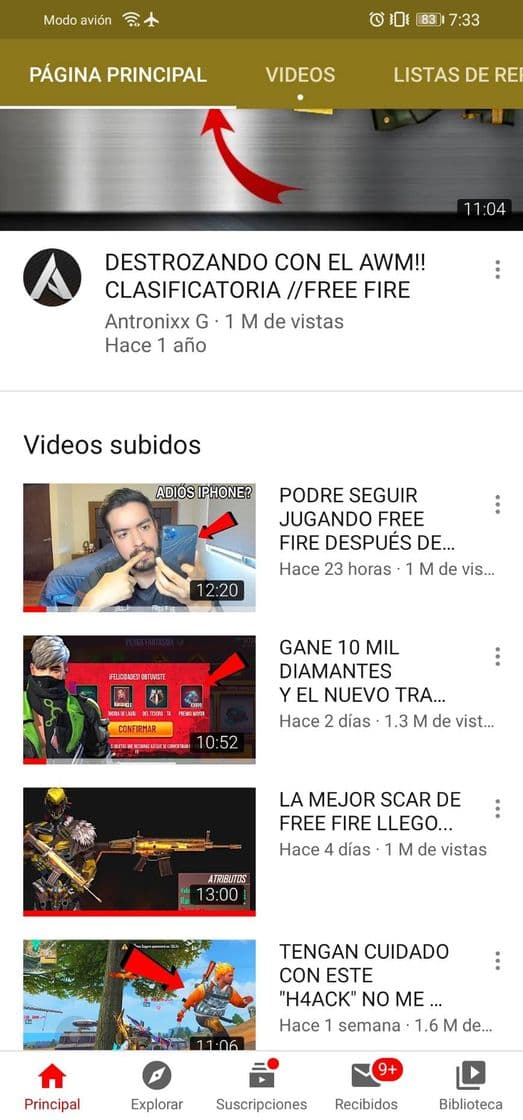 Moda Canal de youtube 