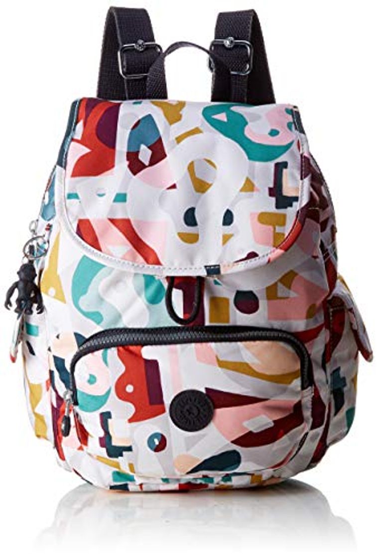 Fashion Kipling City Pack S, Mochila para Mujer, Multicolor