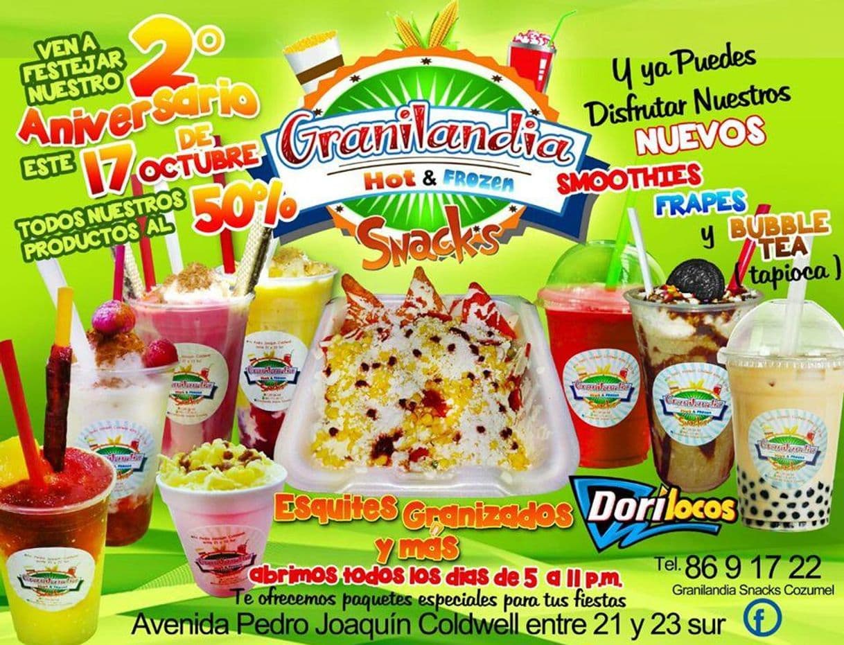 Restaurants Granilandia Snacks