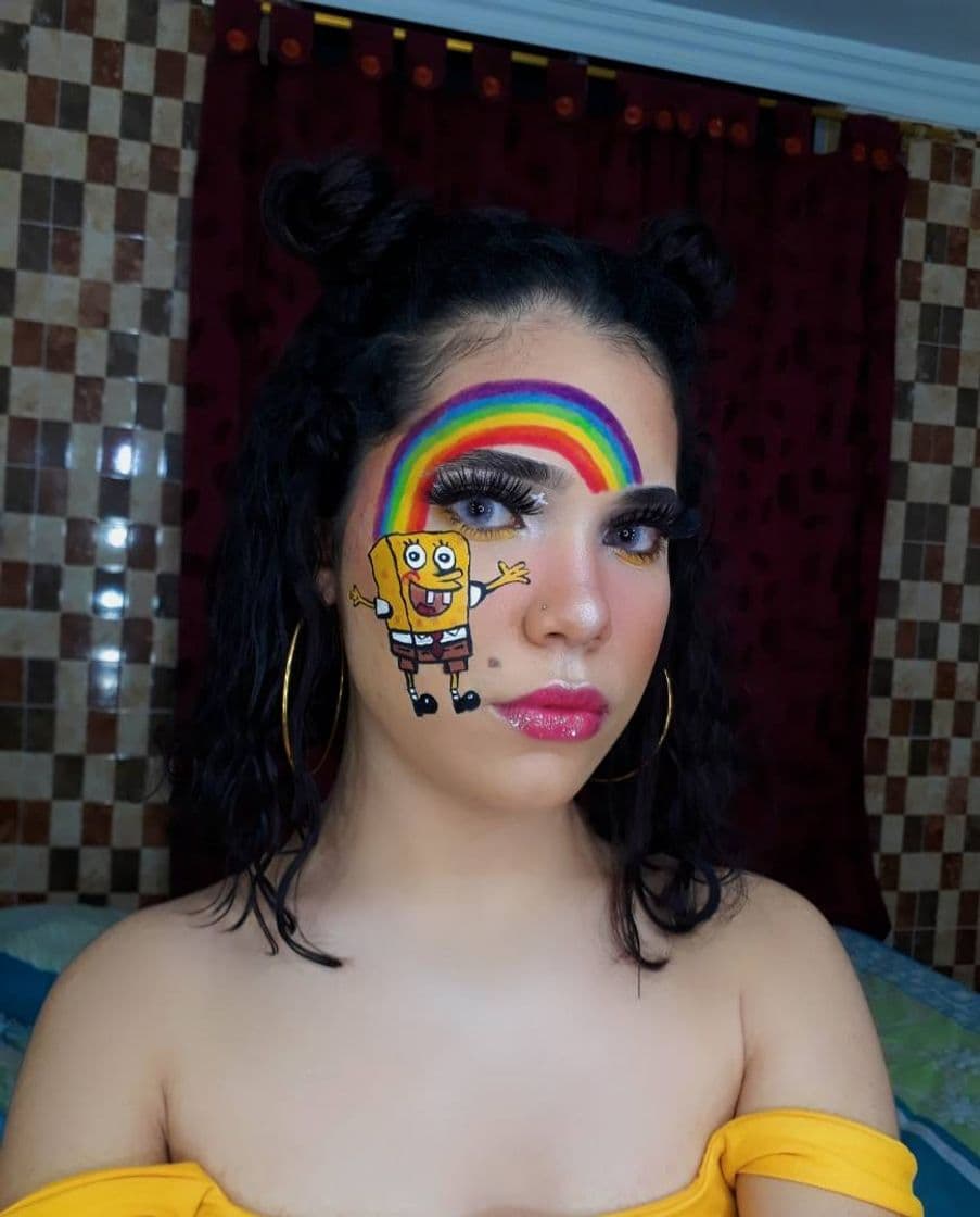 Moda Makeup BOB ESPONJA 🌈🍍