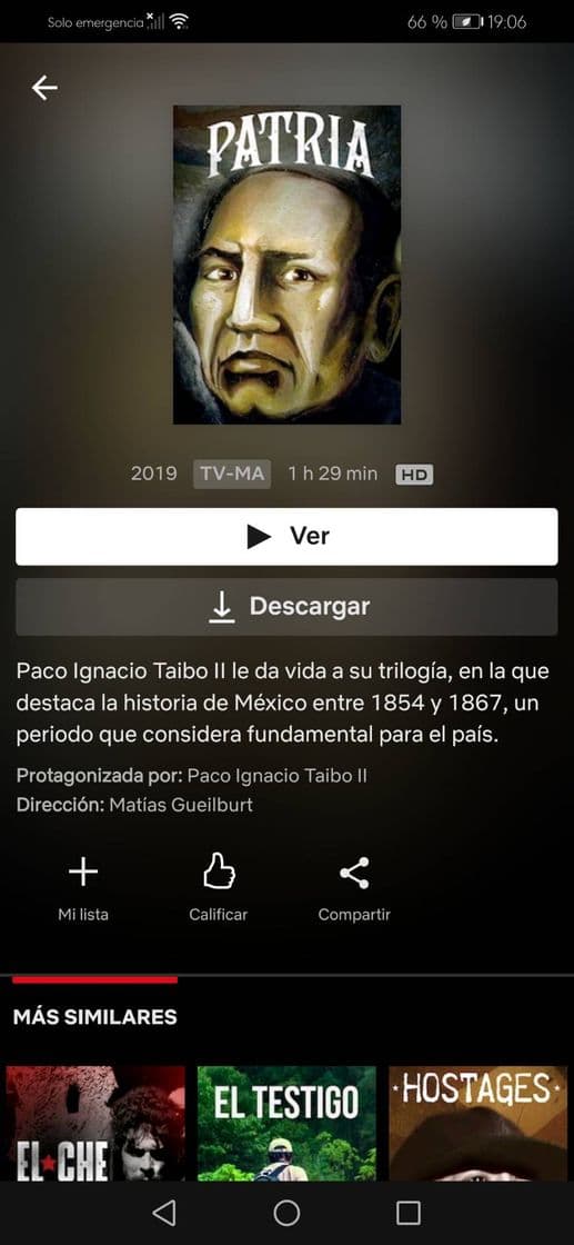 Serie Patria de Paco Ignacio Taibo II, una gran docu serie. 