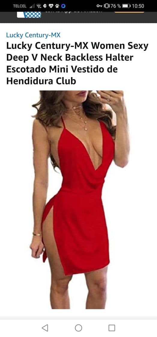 Moda Vestido Rojo