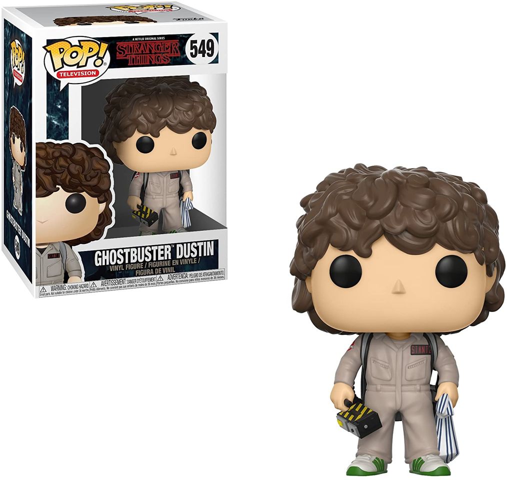 Game Funko, Stranger Things, Dustin Ghostbusters