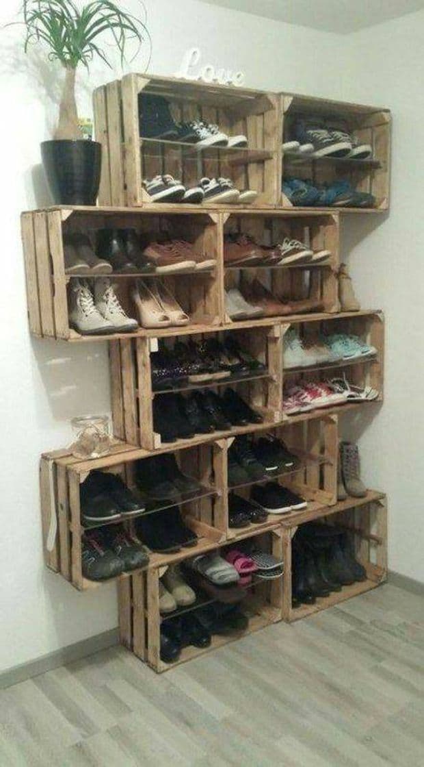 Fashion Otra estupenda idea para mantener tus zapatos organizados