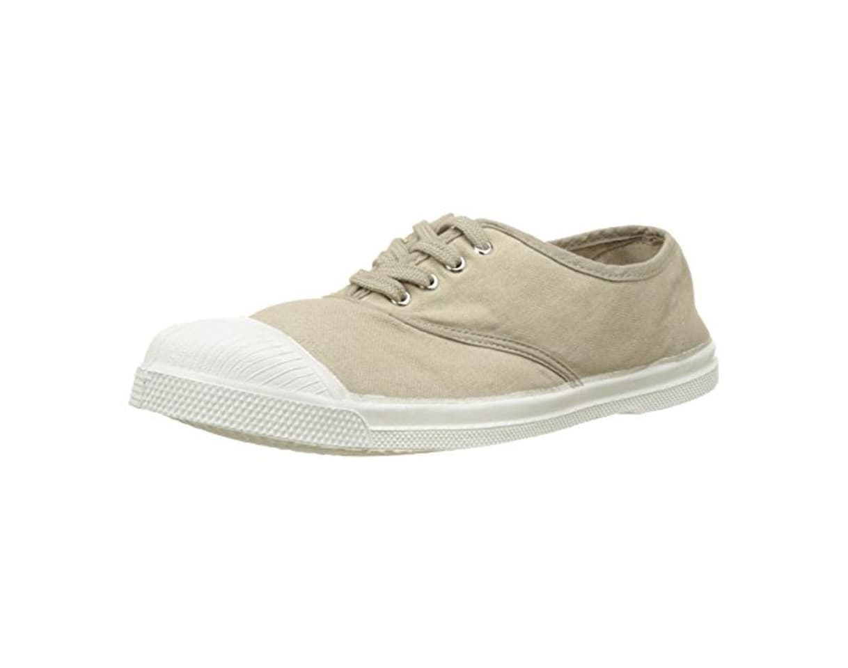 Moda Bensimon Tennis Lacet Femme, Zapatillas Mujer, Beige