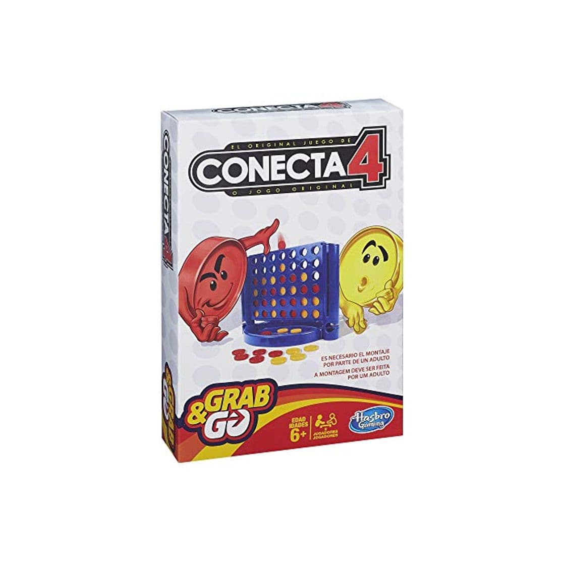 Producto Hasbro Gaming - Juego de Viaje Conecta 4