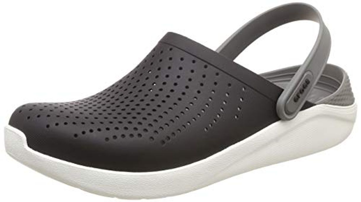 Fashion Crocs Literide Clog, Zuecos Unisex Adulto, Negro