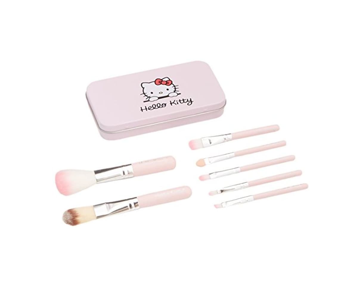 Product Hello Kitty 7 Makeup Brushes Set Foundation Powder Eyeshadow by HongKong