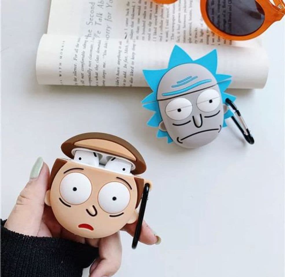 Product Fundas airpods Rick y Morty