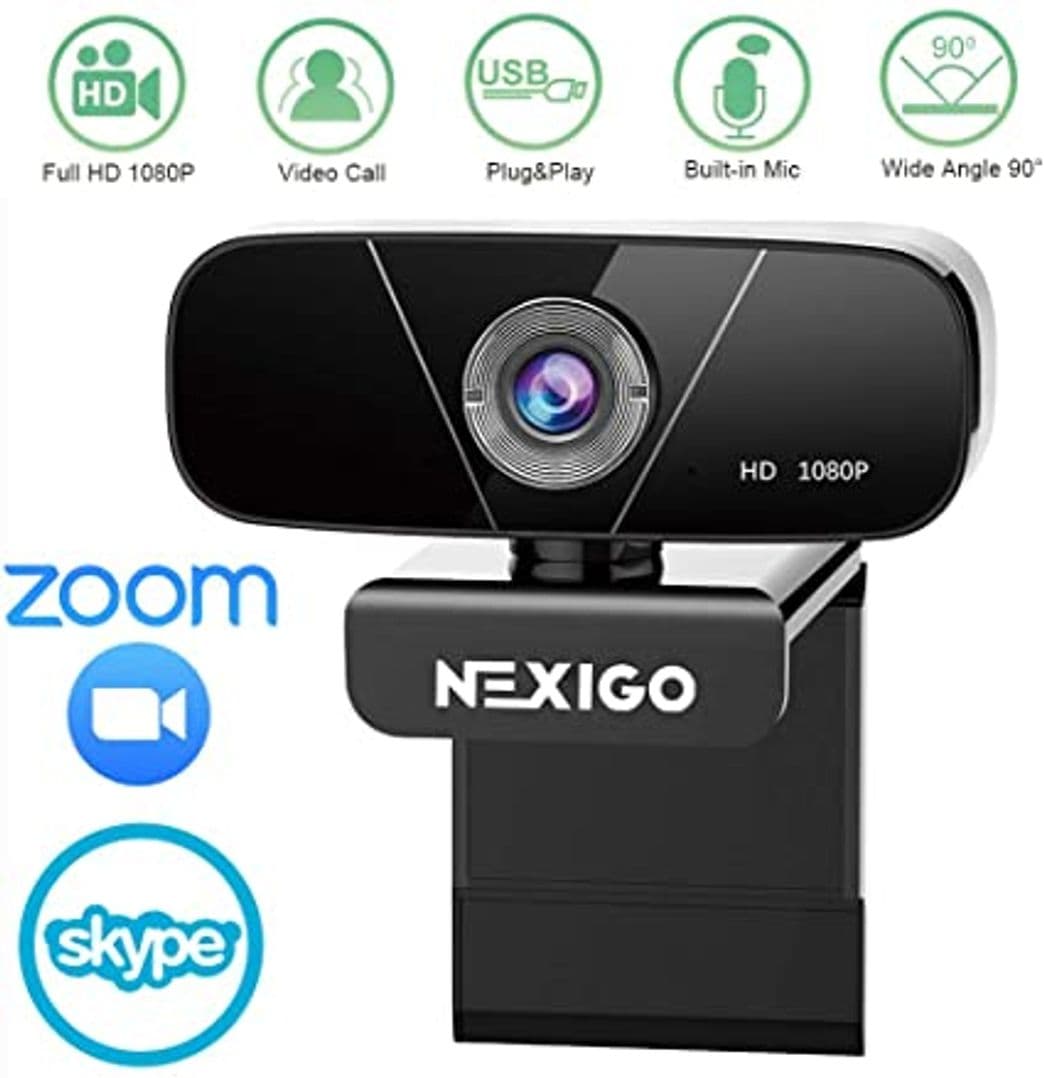 Producto Webcam con micrófono incorporado 2020 NexiGo 1080P HD