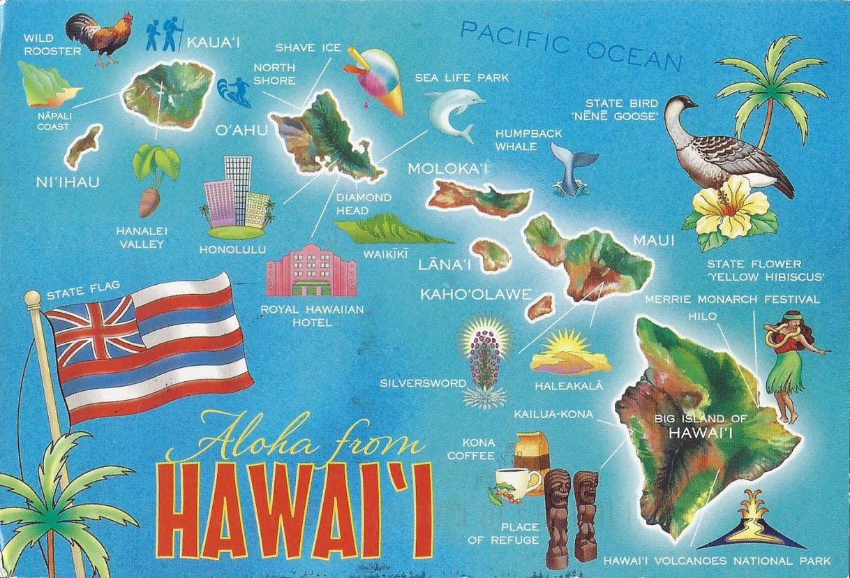 Lugar Hawaiian Islands