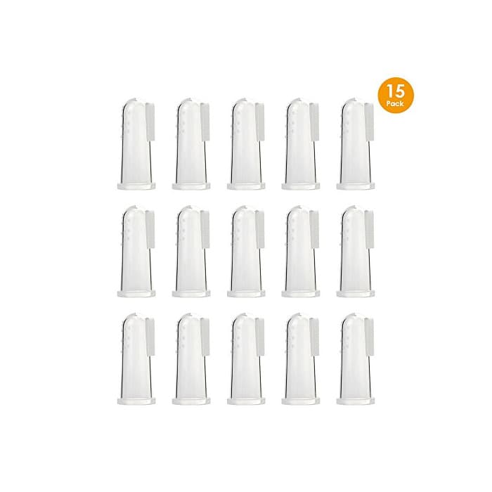 Product Locisne 15pcs cepillo de dientes suave del animal doméstico del silicón