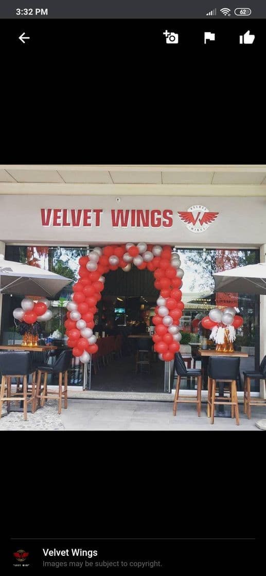 Restaurantes Velvet Wings