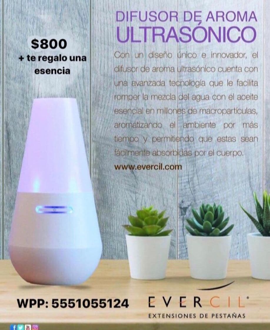 Home Difusor Aceites Esenciales