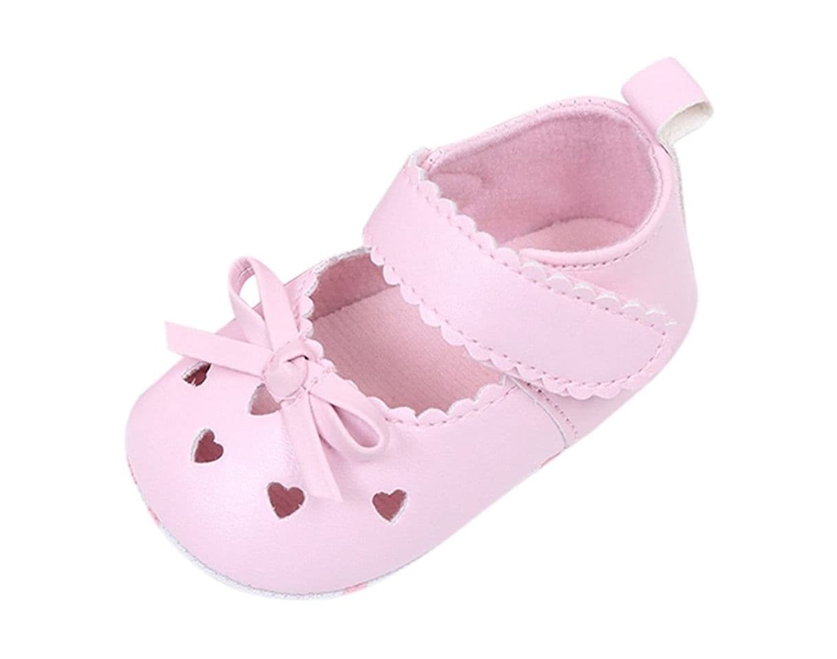 Moda Zapatos de bebé, Zapatillas de bebé niño Anti-Slip Suave Suela de Encaje