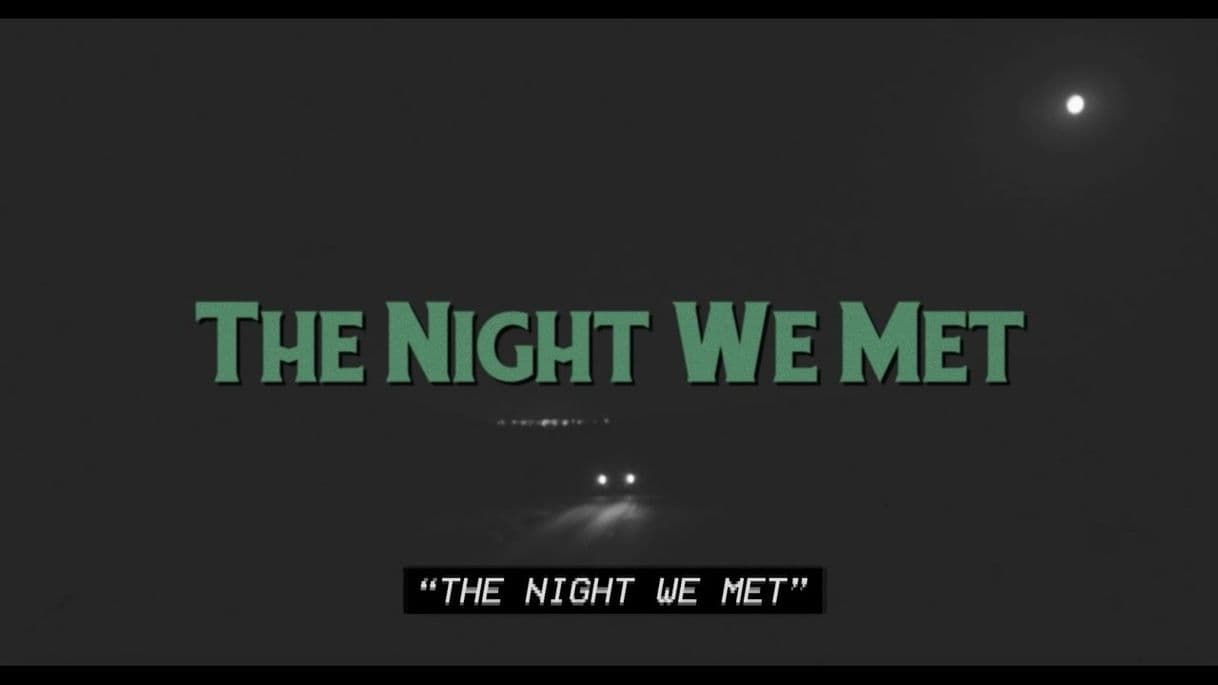 Canción The Night We Met