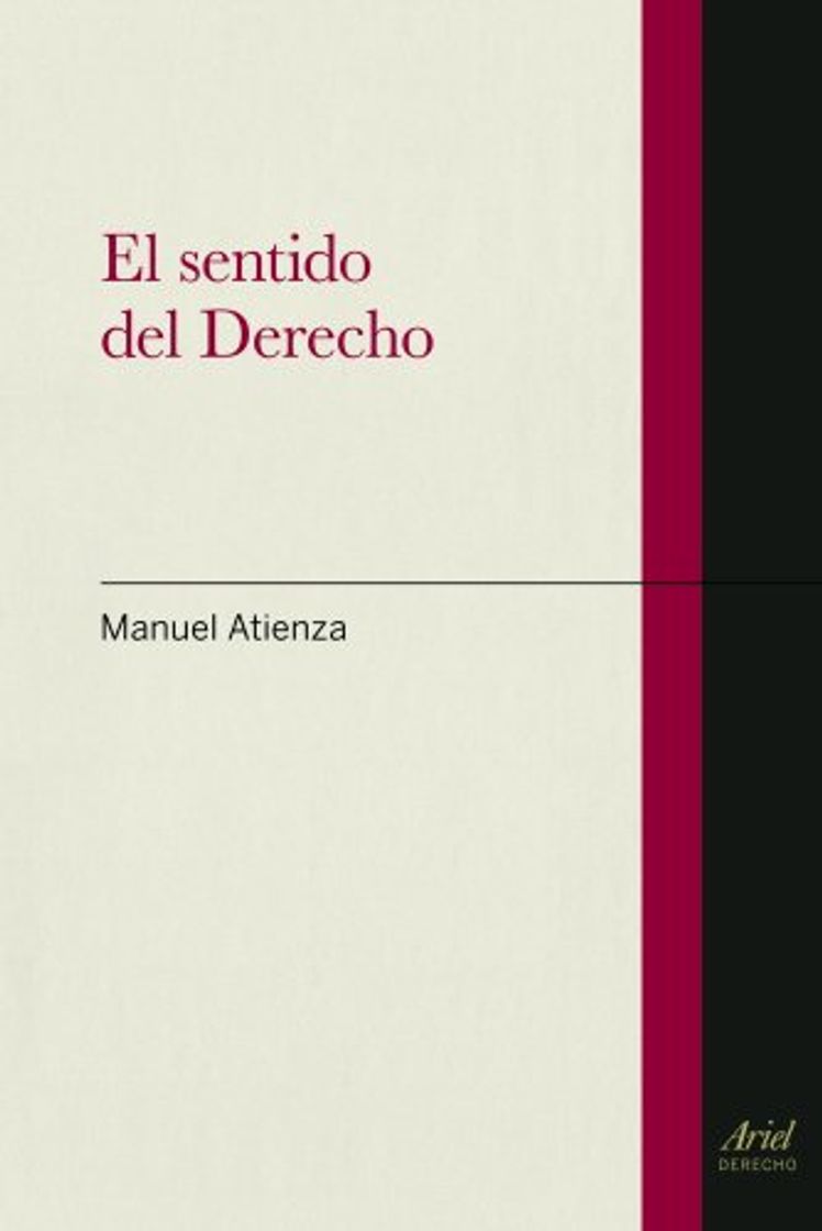 Book El sentido del  Derecho