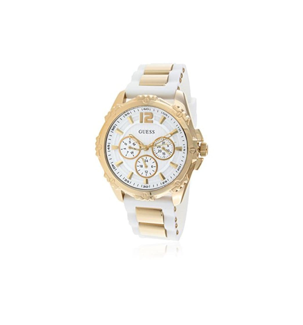 Moda Guess Reloj analogico para Mujer de Cuarzo con Correa en Acero Inoxidable W0325L2