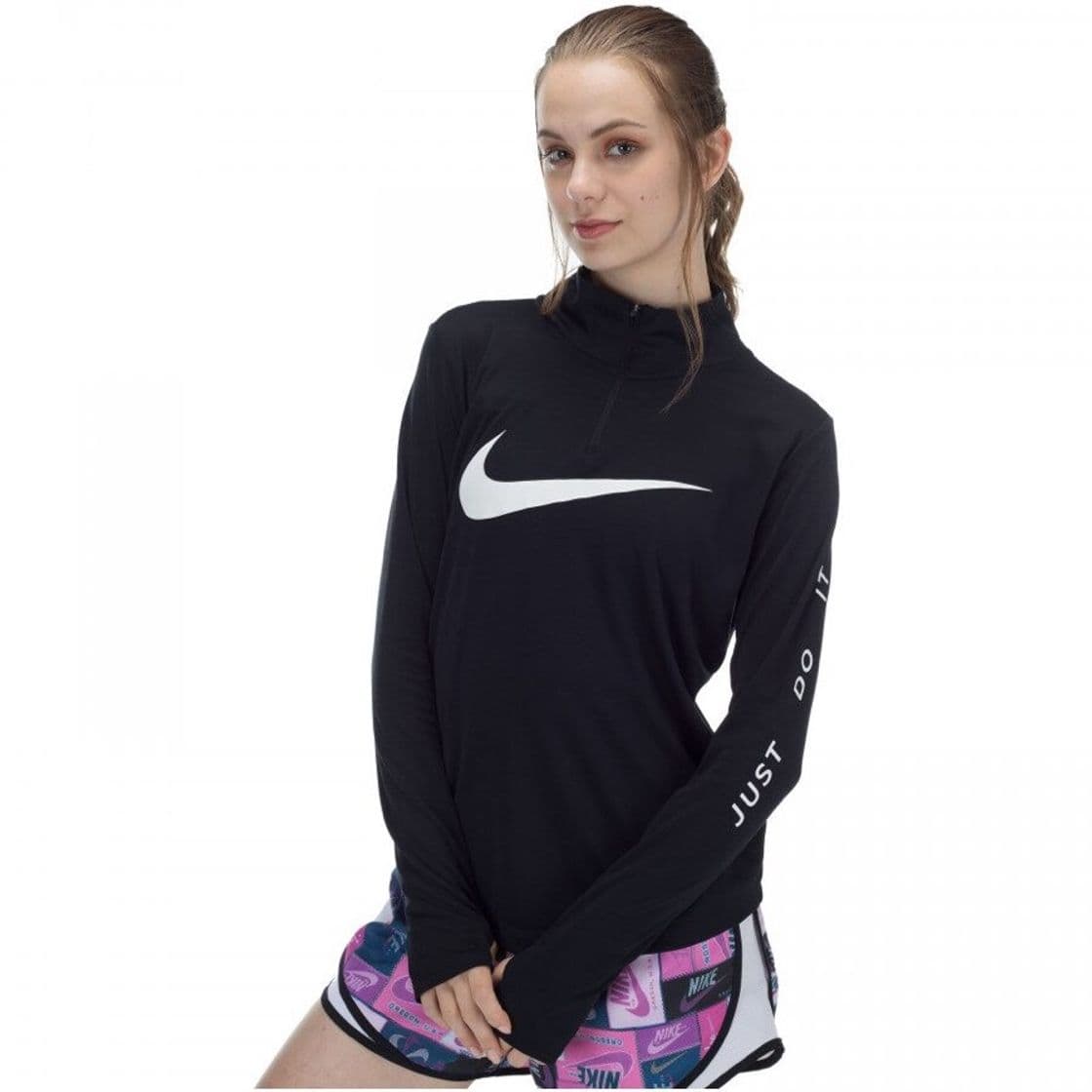 Moda Blusão Nike Midlayer QZ SW - Feminino